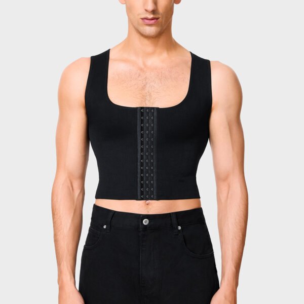 Post Surgery Bra Slimming Body Shaper Corset Compression Shirts Chest Vest
