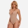 Low Back U Plunge Thong Shapewear Bodysuit