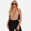 Low Back U Plunge Thong Shapewear Bodysuit