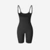 Open Bust Mid-Thigh Seamless Bodysuit