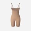 Open Bust Mid-Thigh Seamless Bodysuit