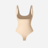 Open Bust Thong Bodysuit