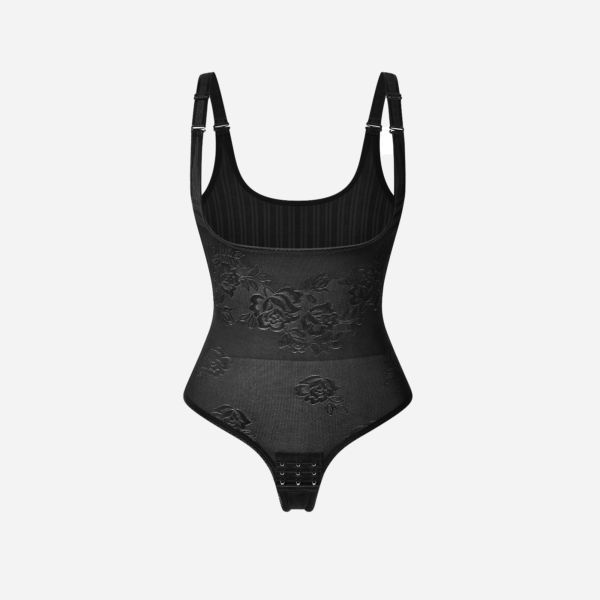 Open Bust Thong Bodysuit