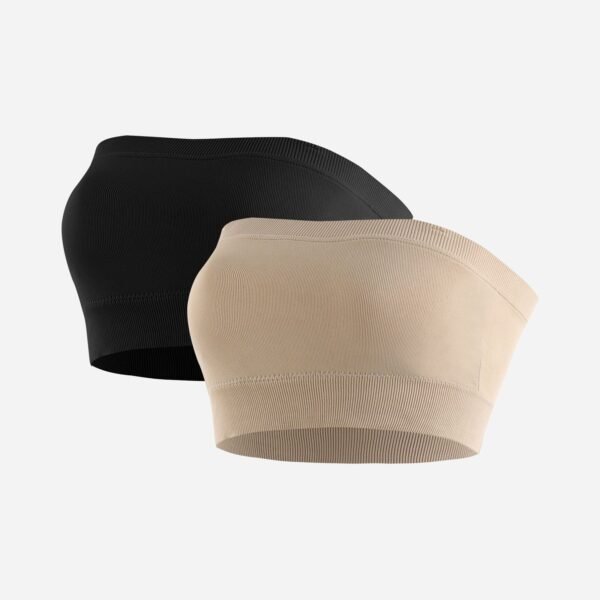 Strapless Bras Seamless Bandeau Bralette Tube Top Bundle