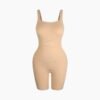 Sqaure Neck Bodycon Mini Dress