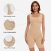 Sqaure Neck Bodycon Mini Dress