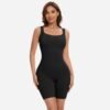 Sqaure Neck Bodycon Mini Dress