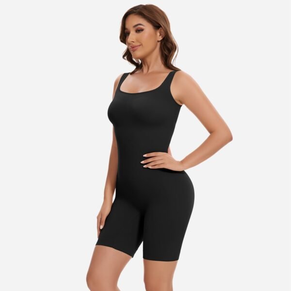 Sqaure Neck Bodycon Mini Dress