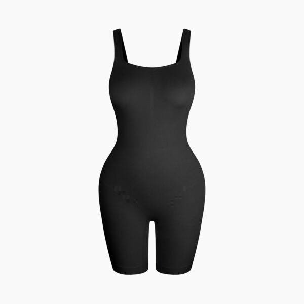 Sqaure Neck Bodycon Mini Dress