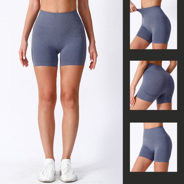 Wholesale Gym Shorts Women Yoga Shorts for Women High Waist Elastic Fitness Shorts Peach Hip Sports Leggings