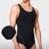 Men's shapewear abdominal waist beautiful body without traces of underwear corset corset one-piece suit corset shaping slimming clothes