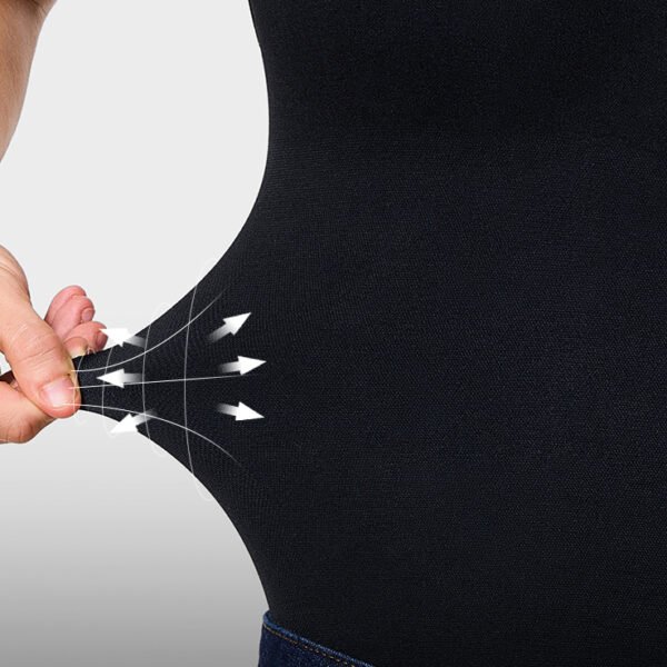 Sleeveless Undershirts Compression Slimming Tummy Control Body Shaper Shapewear Bodysuit for Men