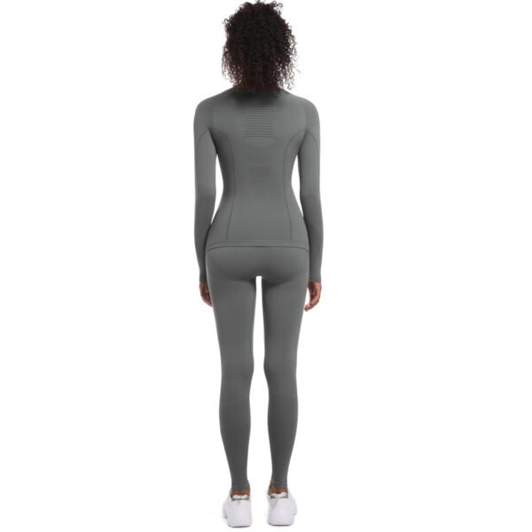 Wholesale Seamless Compression Workout Yoga Set Winter Ski Underwear Sports Running Cycling Athletic Clothing