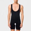 Low-cut one-piece shapewear men's tank top tight bodybuilding fitness hidden compression shaping open crotch shorts