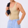 Breathable Seamless Compression Slimming Suit Men's Shapewear Bodysuit Full Body Shaper for Men Tummy Control