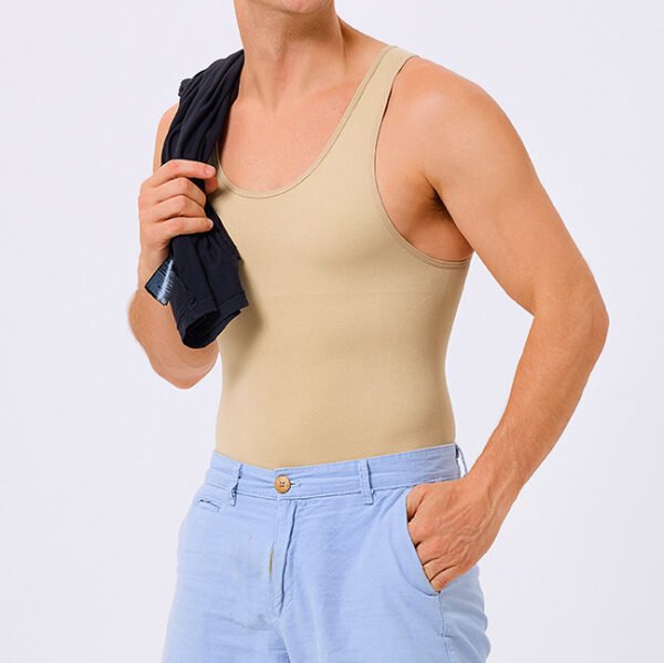 Breathable Seamless Compression Slimming Suit Men's Shapewear Bodysuit Full Body Shaper for Men Tummy Control