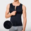 Wholesale Custom Weight Loss Body Shaper Men Abdomen Control Panel Men Compression Shirts Slimming Undershirt