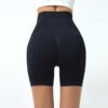 Factory Custom High Waist Hip Slimming Yoga Pants Elastic Waist Tight Outdoor Sports Yoga Shorts Women