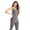 Sports Activewear Yoga Gym Bodycon Wide Leg Jumpsuits for Women