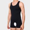 Seamless Sleeveless Men Full Body Shaper Underwear Slimming Compression Bodysuit Shapewear Tummy Control