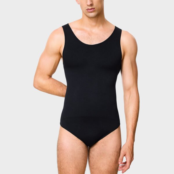 Sleeveless Undershirts Compression Slimming Tummy Control Body Shaper Shapewear Bodysuit for Men