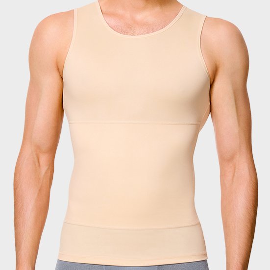 Shapewear Slimming Undershirt Body Shaper Vest Weight Loss Men Abdomen Control Panel Mens Compression Shirt