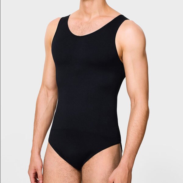 Sleeveless Undershirts Compression Slimming Tummy Control Body Shaper Shapewear Bodysuit for Men