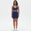 Seamless Knitted High Elastic Yoga Sets Y-Shaped Beauty Back 2 Piece Running Fitness Sweatsuit for Women Women's Sportswear