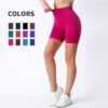 Sportswear Yoga Fitness Running Shorts Scrunch Butt Tummy Control Sport Gym Shorts Women