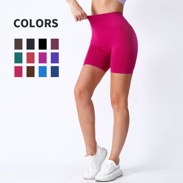 Sportswear Yoga Fitness Running Shorts Scrunch Butt Tummy Control Sport Gym Shorts Women