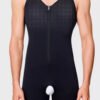 Zipper shapewear jumpsuit men's body pants open gear sports fitness fat powerful belly tight tank tops