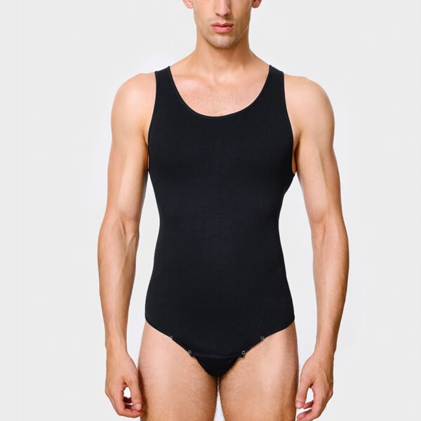 Men's shapewear abdominal waist beautiful body without traces of underwear corset corset one-piece suit corset shaping slimming clothes