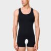 Seamless Sleeveless Men Full Body Shaper Underwear Slimming Compression Bodysuit Shapewear Tummy Control