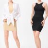 Kardashian tight dress package hip skims senior sexy fall Slim thin temperament one-piece women's dresses