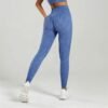 Dark Seamless Exercise Yoga Pants High Waisted Pants