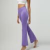 Customized Professional Gym Fitness High Waisted Butt Lift Breathable Sport Flared Yoga Pants