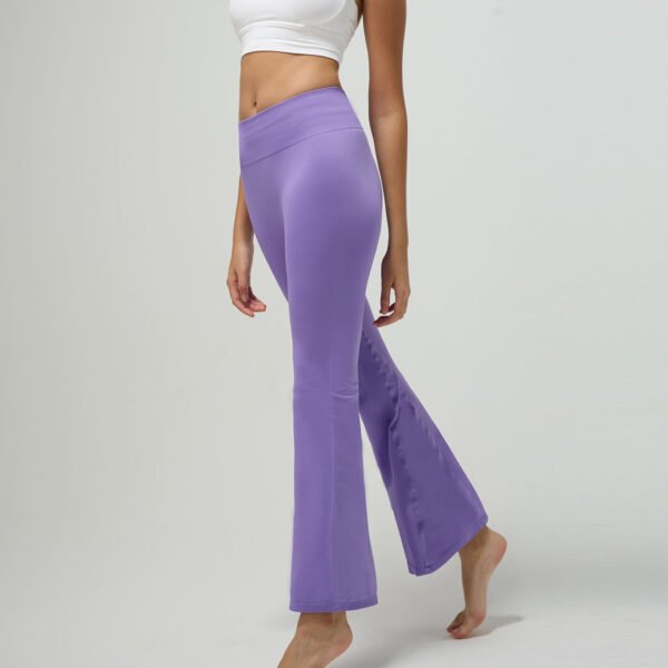Customized Professional Gym Fitness High Waisted Butt Lift Breathable Sport Flared Yoga Pants