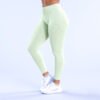 Three Section Waist Drawstring Hip Lift Low Rise Fitness Seamless Yoga Pants