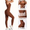 Seamless Yoga Women'S Jumpsuits & Playsuits Sleeveless Plus Size Jumpsuits Tummy Control Shaper Fitness Jumpsuit