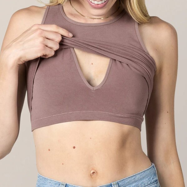 Custom High Quality logo and Breathable Nursing Clothes Summer for Nursing Moms