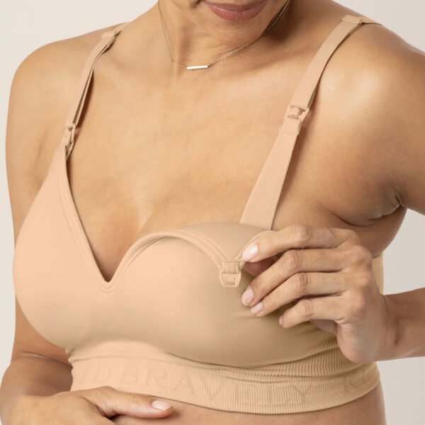 Wholesale Big Boobs Plus Size Pregnancy Women Wireless Maternity Seamless Nursing Bra