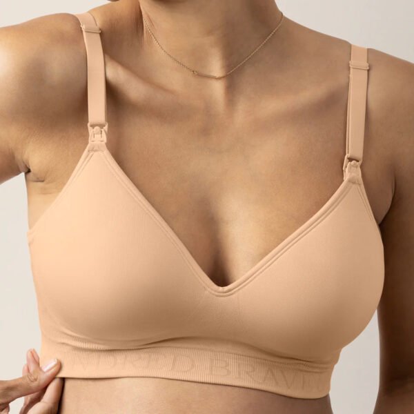 Wholesale Big Boobs Plus Size Pregnancy Women Wireless Maternity Seamless Nursing Bra