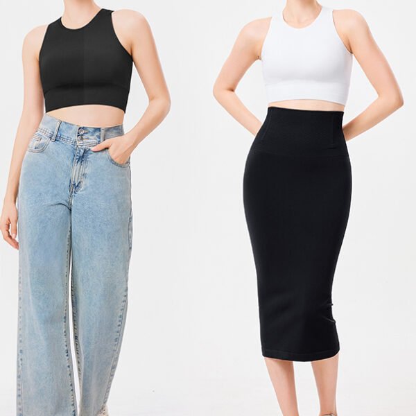 Black camisole undershirt female summer and fall beauty back sports underwear outside wear inside one sleeveless bottoming tops
