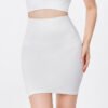 Black package hip bustier skirt female 2025 new fall and winter seamless high waist Slim thin elastic sexy short skirt
