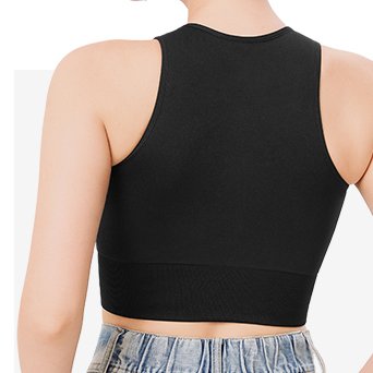 Black camisole undershirt female summer and fall beauty back sports underwear outside wear inside one sleeveless bottoming tops