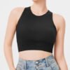 Black camisole undershirt female summer and fall beauty back sports underwear outside wear inside one sleeveless bottoming tops