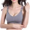 Plus Size Good Quality Women Breastfeeding Bra Top Breathable Wireless Maternity Nursing Bras