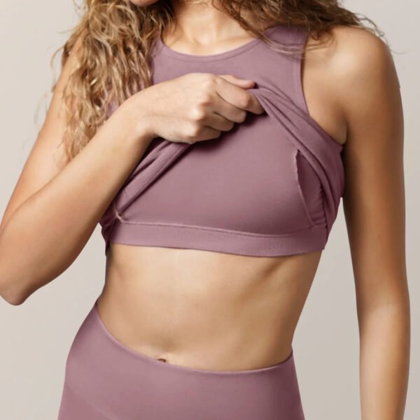 Custom High Quality and Breathable Nursing Clothes Summer Tops for Nursing Moms