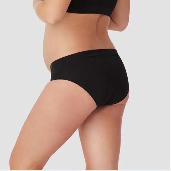 Small Size Bamboo Fiber Nylon Triangle Panties Cotton Crotch Low Waist Pregnancy Comfort and Good Wear