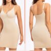 Europe and America Sexy Backless Adjustable Camisole Shapewear Seamless Wrap Buttocks Women's Bodysuit Dress